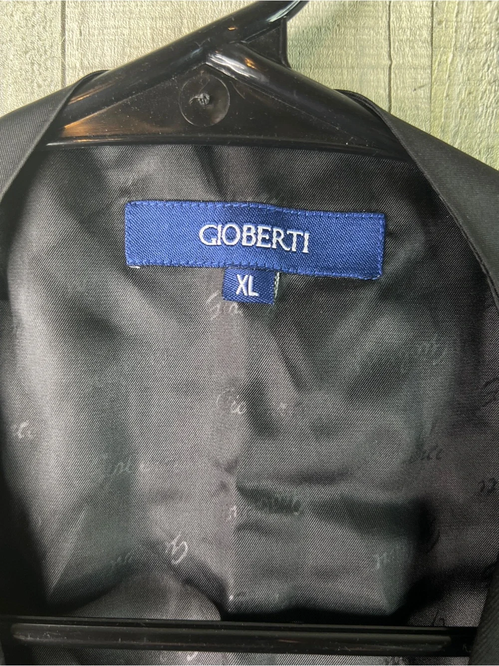 Gioberti XL Black Vest with Front Pocket & Back Cinch To make Loose or Tight